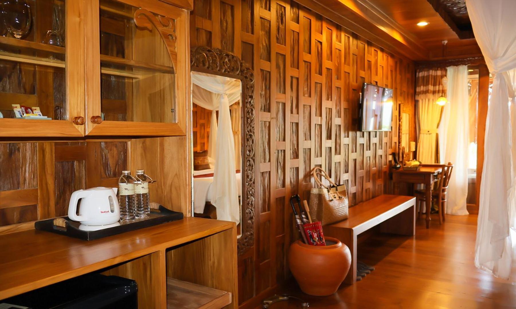 Santhiya Koh Phangan Resort And Spa Exteriér fotografie Interior of a hotel room