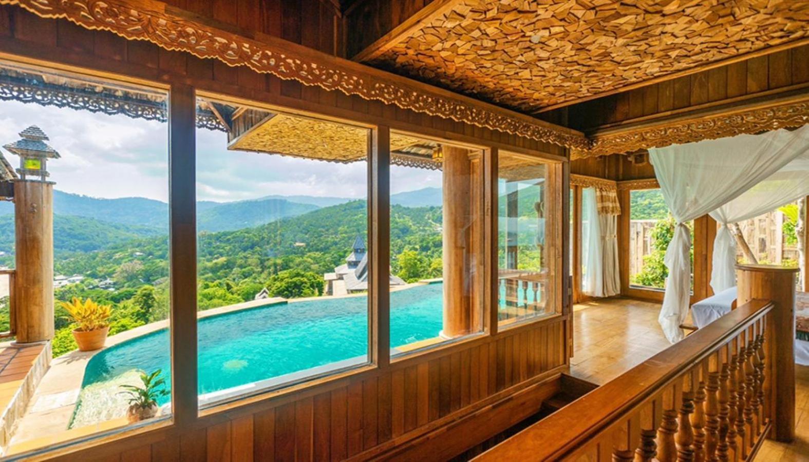Santhiya Koh Phangan Resort And Spa Exteriér fotografie Interior of the villa