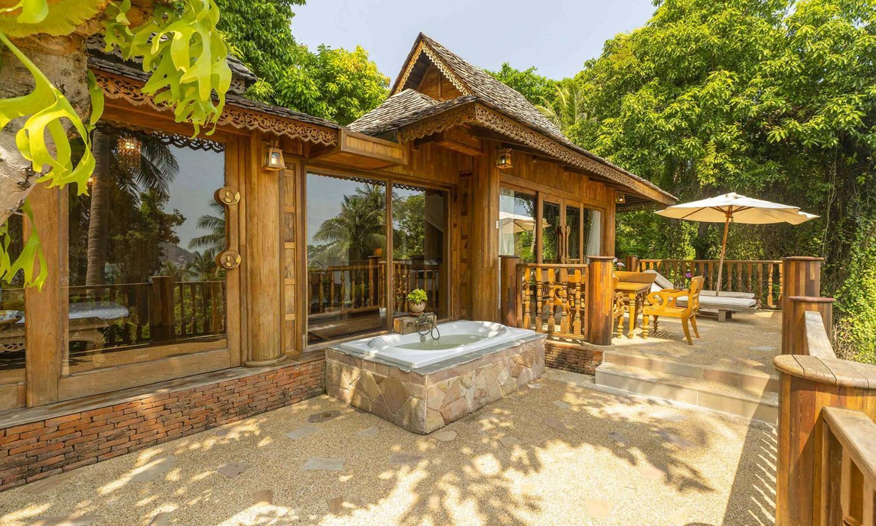 Santhiya Koh Phangan Resort And Spa Exteriér fotografie The spa at The Sarojin